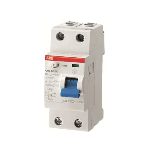 Автомат защитного отключения ABB F202 AC-100/0,1 IEC 2CSF202005R2900