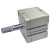 Пневмоцилиндр 100x10 мм по ISO 21287 Aignep WDM 100 0010 одностороннего действия компактный
