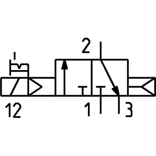 Распределитель электромагнитный Camozzi 434-016-22IL