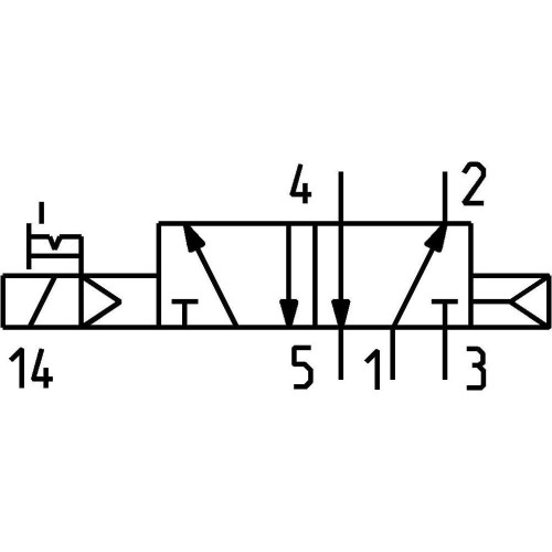 Распределитель электромагнитный Camozzi 751-000-P16-15