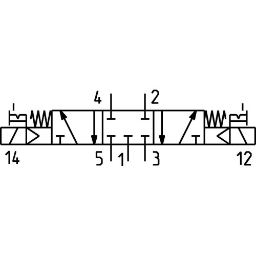 Распределитель электромагнитный Camozzi 761-000-P11-15-W23