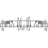 Распределитель электромагнитный Camozzi 771-000-P11-15-W23