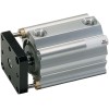 Пневмоцилиндр 100x45 мм Camozzi QPR2A100A045 двустороннего действия