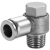 Фитинг угловой цанга-наружная резьба Camozzi X6622 12-G1/2 SS316