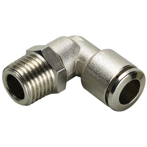 Штуцер цанговый угловой R3/8-8 мм CDC BPL-08-R03