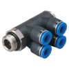 Коллектор цанговый G1/2-4 мм CDC PAT-04-G04(2)