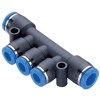 Коллектор цанговый 8 мм-6 мм CDC PKG-0806