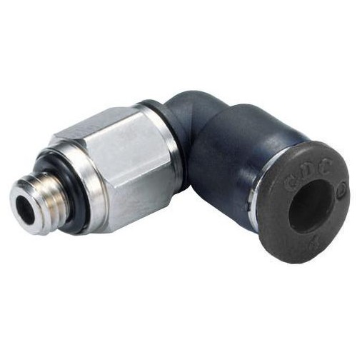 Штуцер цанговый угловой M3-3 мм CDC PL-C-03-M3