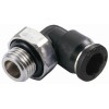 Штуцер цанговый угловой G1/8-6 мм CDC PL-C-06-G01