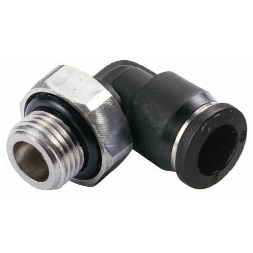 Штуцер цанговый угловой G1/8-6 мм CDC PL-C-06-G01