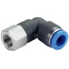 Штуцер цанговый угловой G3/8-6 мм CDC PLF-06-G03
