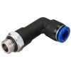 Штуцер цанговый угловой G3/8-6 мм CDC PLLP-06-G03