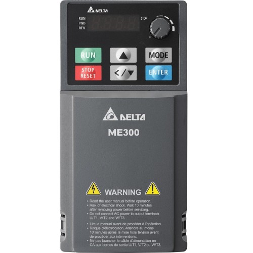 Преобразователь частоты Delta Electronics VFD4A2ME43ANNAA (1.5 кВт 3ф 380В) серии ME300