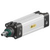 Пневмоцилиндр 40x160 мм E.MC FVBC40x160-S двуст. действия, ISO 15552