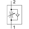 Дроссель Festo GRGA-M3-QS-3 175044