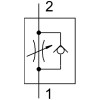 Прецизионный дроссель с обратным клапаном Festo GRP-160-PK-4 12961