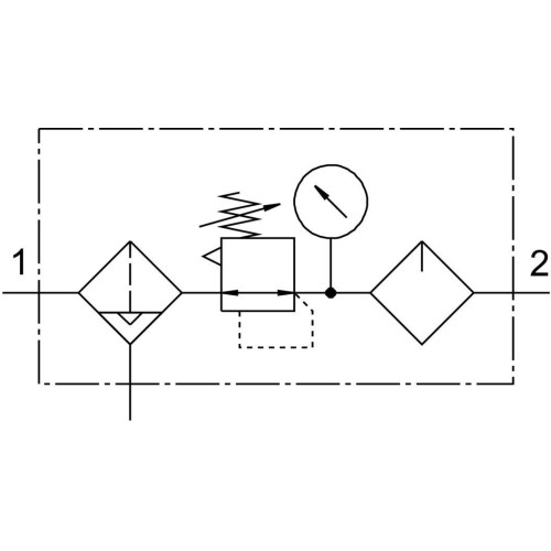 Блок подготовки воздуха Festo FRC-1/2-D-5M-MIDI-A-MPA 8002364
