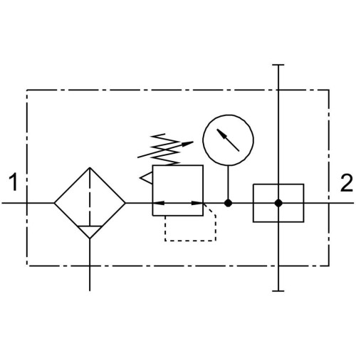Блок подготовки воздуха Festo LFRS-3/8-D-MIDI-KA 195050
