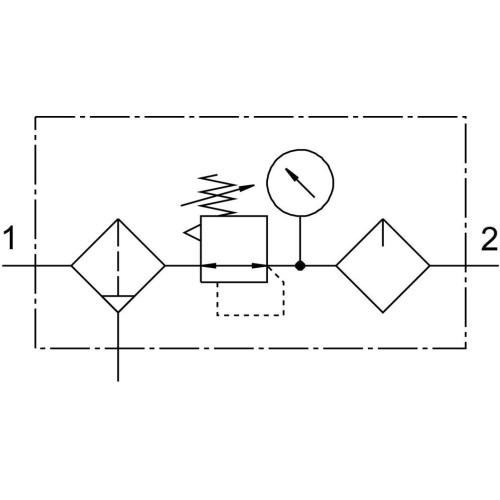 Блок подготовки воздуха Festo FRC-1/2-D-5M-MIDI 162774