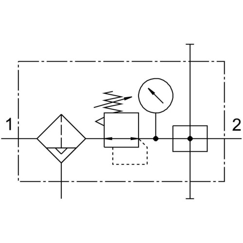 Блок подготовки воздуха Festo LFRS-3/8-D-MIDI-KA-A 195051