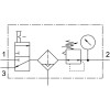 Блок подготовки воздуха Festo LFRS-3/8-D-MIDI-KC-A 195055