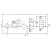 Блок подготовки воздуха Festo FRC-3/8-D-MIDI-KE-A 185834