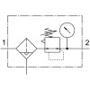 Фильтр-регулятор давления Festo LFRS-3/8-D-MIDI-A 194745