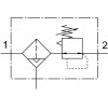 Фильтр-регулятор давления Festo LFRS-3/8-D-5M-O-MINI-A 194731