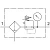 Фильтр-регулятор давления Festo LFRS-3/8-D-MIDI 194744
