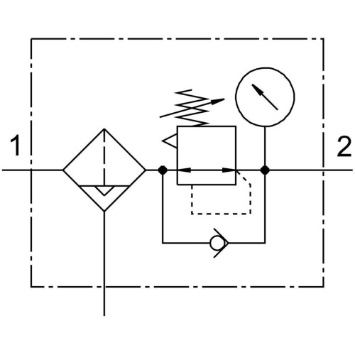 Фильтр-регулятор давления Festo MS4N-LFR-1/4-D6-CRV-AS 531233