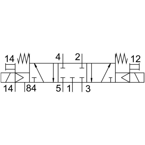 Распределитель электромагнитный 5/3 Н.З. Festo CPV18-M1H-5/3GS-1/4