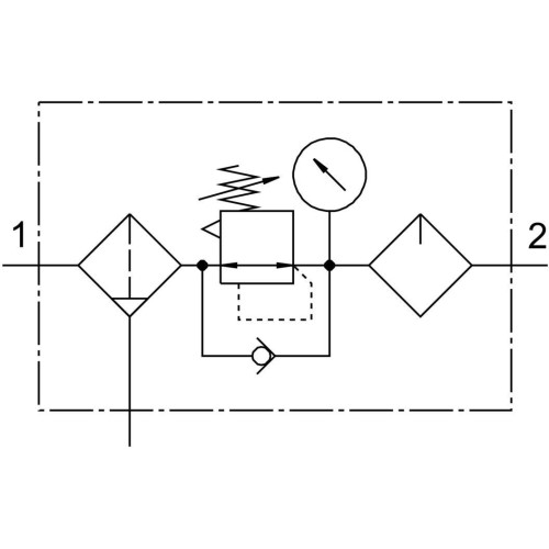 Блок подготовки воздуха Festo MSB6N-1/2-FRC1:J5M1 533979