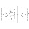 Блок подготовки воздуха Festo FRC-1/2-D-DI-MAXI-KA 192468