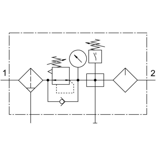 Блок подготовки воздуха Festo FRC-1/2-D-DI-MAXI-KB 192469