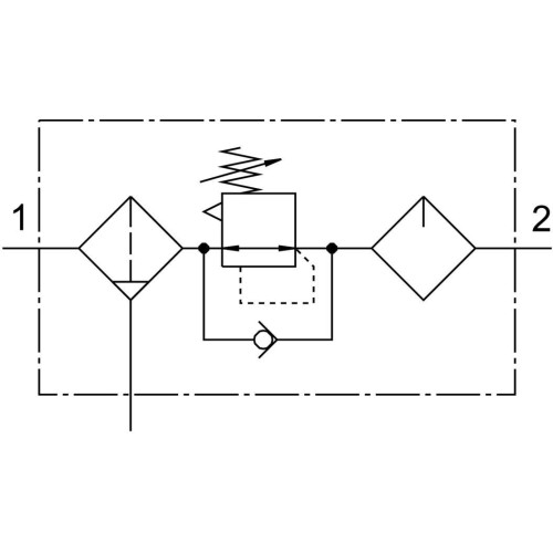 Блок подготовки воздуха Festo FRC-1-D-MAXI-MPA 8002269