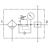 Блок подготовки воздуха Festo LFR-1/2-D-DI-MAXI-KA-A 192454