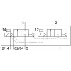 Распределитель электромагнитный 2х3/2 Н.З. Festo VMPA1-M1H-I-PI