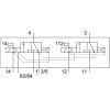 Распределитель электромагнитный 2х3/2 Н.З. Festo CPV10-M1H-2X3-GLS-M7-B-EX