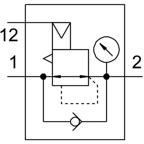 Регулятор давления Festo MS12-LR-G-PO 541680