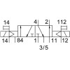 Распределитель электромагнитный 5/2 Festo CPV10-M1H-5JS-M7-B-EX