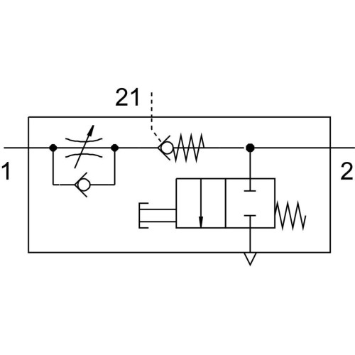 Дроссель с обратным клапаном Festo VFOF-LE-BAH-G14-Q8 1927030