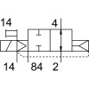 Распределитель электромагнитный 2/2 Н.О. Festo CDVI5.0-MT2H-1X2OLS-EXT