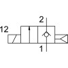 Распределитель электромагнитный 2/2 Н.З. Festo MHJ10-S-2,5-HF/LP