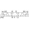 Распределитель электромагнитный 5/3 Н.З. Festo VSVA-B-P53C-ZTR-D2-1T1L