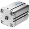 Пневмоцилиндр 100x15 мм Festo ADVU-100-15-P-A двустороннего действия компактный