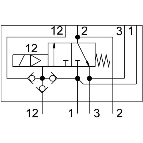 Клапан 3/2 Н.З. Festo VOFC-LT-M32C-MC-FGP14-F19