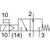 Распределитель электромагнитный 3/2 Н.О. Festo VUVB-ST12-M32U-MZD-QX-D-1T1