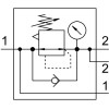 Регулятор давления Festo MS6-LRB-1/2-D6-AS 530328