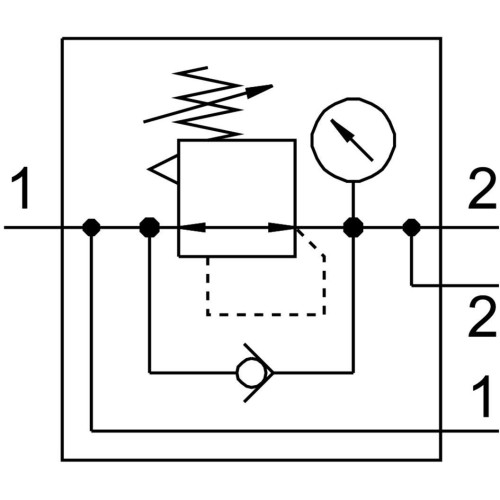 Регулятор давления Festo MS6-LRB-1/2-D6-AS 530328
