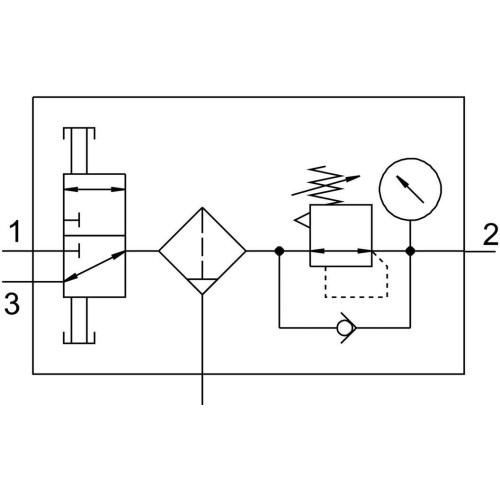 Блок подготовки воздуха Festo LFR-1/4-DB-7-MINI-KC 8002799
